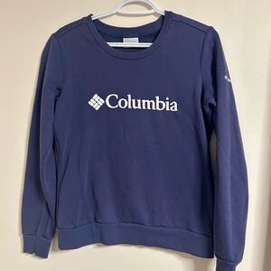 Columbia Women's Deep Blue Crew Neck Sweater